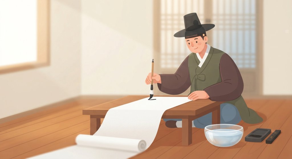 단정의 어조사 야 카드 그림