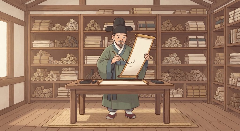 역사 사 카드 그림