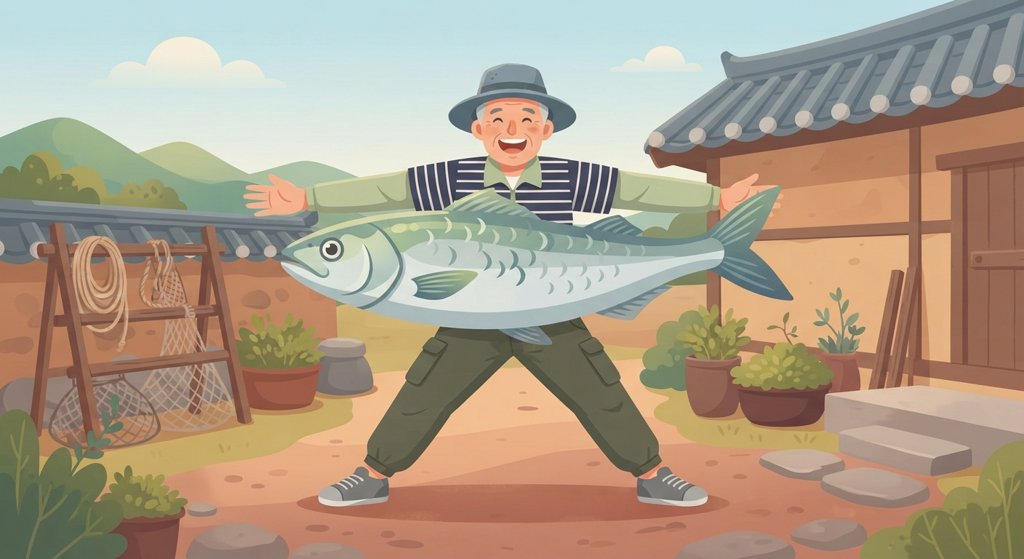 큰 대 카드 그림