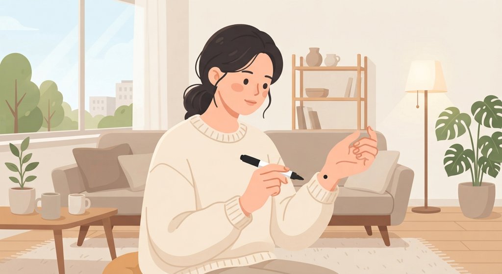 마디 촌 카드 그림