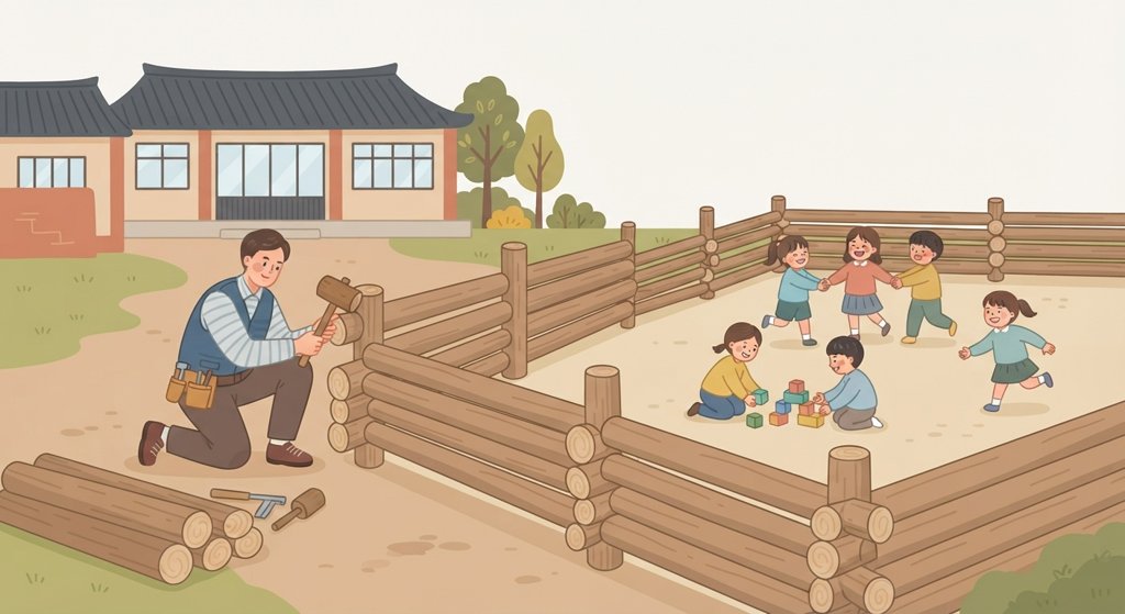 학교 교 카드 그림